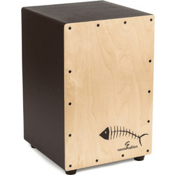 SOUNDSATION SCAJ05BB | Cajon Snare, Tatto Fish Backbone
