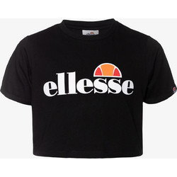 Ellesse Nicky Παιδικό Crop Top Κοντομάνικο Μαύρο S4E08596-011