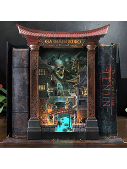 Φιγούρα Gashadokuro Book Nook 3D 3D εκτυπωμένη