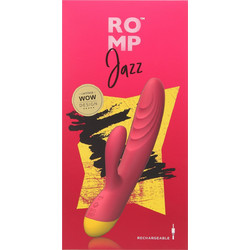 Romp Jazz Rabbit Δονητής Rabbit 21cm Κόκκινος