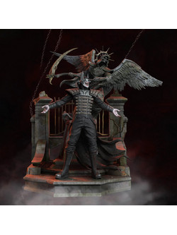 Φιγούρα Batman who laughs and the Death 3D Printing Model 3D εκτυπωμένη