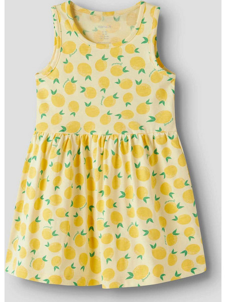 NAME IT Παιδικό φόρεμα NMFVINEO TANK DRESS YELLOW παιδιά