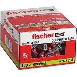 Βίσμα Πλαστικό Duopower Φ 8X 40 Μκ 1Τμχ Fischer