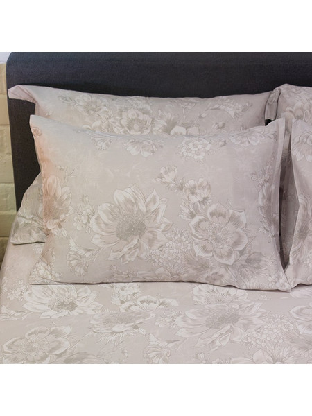 Ζεύγος Μαξιλαροθήκες (50x70) Naf-Naf Diamond 253 Pearl Grey