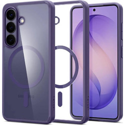 Spigen Ultra Hybrid Mag Clear Purple (Samsung Galaxy S26)