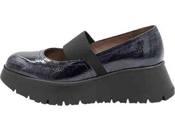 ΓΥΝΑΙΚΕΙΑ LOAFERS ΜΑΥΡΟ/ΜΠΛΕ WONDERS C-7311