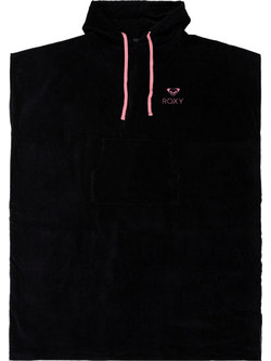 Roxy Infinite Lagoon Πόντσο Θαλάσσης Μαύρο 83x151cm ERJAA04358-KVJW
