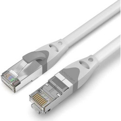 Vention S/FTP Cat.6a Καλώδιο Δικτύου Ethernet 0.3m Grey IBHHAA