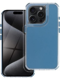 Forcell iPhone 16 Pro Matrix Θήκη Σιλικόνης - Blue