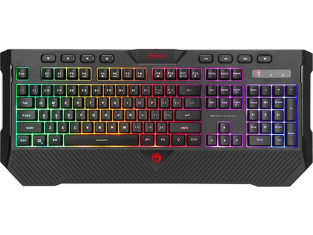 Marvo K656 Gaming Πληκτρολόγιο RGB Black