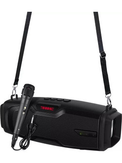 Andowl Q-YX600 Σύστημα Kαραόκε με Ενσύρματο Μικρόφωνο Μαύρο
