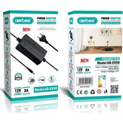 AB-E950 Universal Τροφοδοτικό 12V 3A 36W