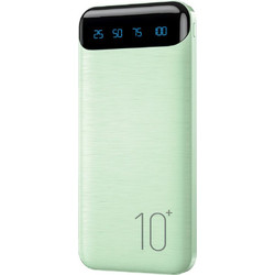 WK Design WP-161 Power Bank 10000mAh με 2 Θύρες USB-A Green