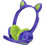 AKZ-020 Gaming Headset On Ear Purple