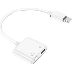 Leewello Μετατροπέας USB-C male σε USB-C male Λευκό 1τμχ YPX-038