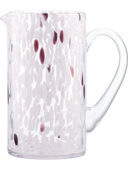Κανάτα Estia Colorburst Γυάλινη 1400ml Ροζ/Μωβ 01-40857