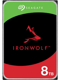 Seagate IronWolf 8TB HDD Σκληρός Δίσκος 3.5" Sata 3