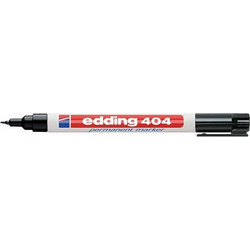 Edding 404 Ανεξίτηλος Μαρκαδόρος Μαύρο 0.75mm 4-404001