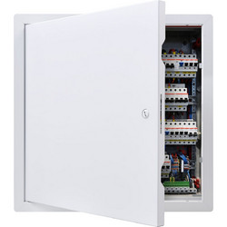 VEVOR Πόρτα Επίσκεψης Γυψοσανίδας 39x39 εκ. Γαλβανισμένο Ατσάλι Λευκή JSJXMB1414INXHCYG001V0