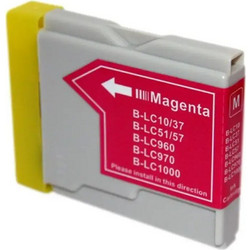 Συμβατό μελάνι Brother LC37/LC51/LC57/LC960/LC970/LC1000 magenta