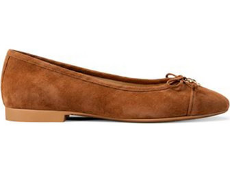 Γυναικεία Δερμάτινη Suede Μπαλαρίνα Ταμπά Michael Kors 40T6PIFP1S-230
