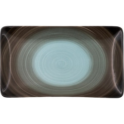 Sidirela ΠΙΑΤΟ GREY ΟΡΘΟΓΩΝΙΟ "DECORATION"27CM Χ 16 Ε-4468