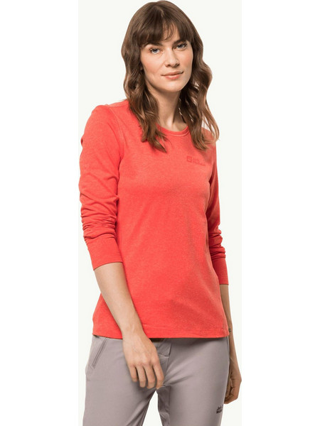 JACK WOLFSKIN Ισοθερμική Μπλούζα W SKY THERMAL PINK γυναίκες