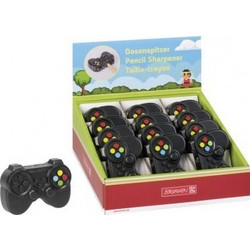 ΞΥΣΤΡΑ BRUNNEN ΔΙΠΛΗ ΠΛΑΣΤΙΚΗ ΣΧΕΔΙΟ GAMEPAD 70x50x20mm ΣΕ ΜΑΥΡΟ ΧΡΩΜΑ 10-2983905
