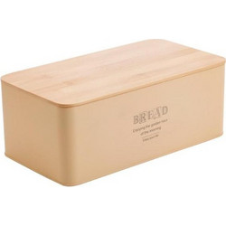 Oriana Ferelli Ψωμιέρα Μεταλλική-Bamboo KITCHEN TREND 42,3cm 8507BM/OCHRE CLG8507BMOC