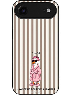 Sonique Stripe Stories Series Θήκη με Σχέδιο «I Lied» (iPhone 17 Air)