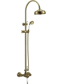 Μπαταρία Ντουζιέρας με Κολώνα Oxford Bugnatese Bronze CD6336-220