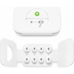 Ανταλλακτικά Γνήσια Σιλικόνης για Airpods Pro 3 (4 Μεγέθη) (XXS/XS/S/L) - Λευκό