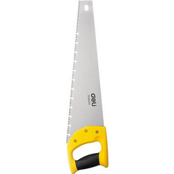 DELI πριόνι ξύλου DL6845A με εργονομική λαβή, 450mm, κίτρινο
