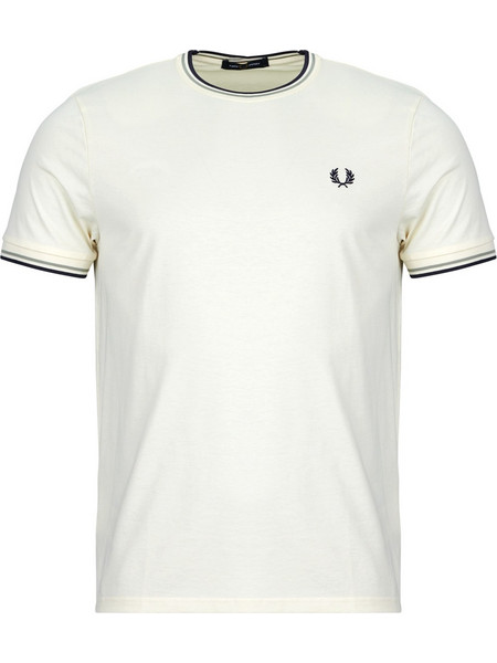 T-shirt με κοντά μανίκια Fred Perry TWIN TIPPED T-SHIRT