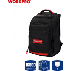 ΤΣΑΝΤΑ ΕΡΓΑΛΕΙΩΝ BACKPACK - (310x250x460mm) WP281088 WORKPRO (PROFI)