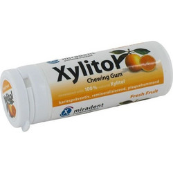 Euromed Xylitol Οδοντότσιχλα με γεύση πορτοκάλι 30gums