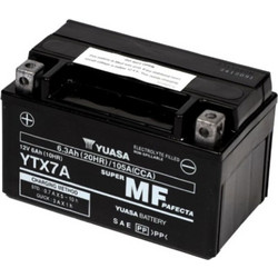 Yuasa Μπαταρία Μοτοσυκλέτας YTX7A-BS 6.3Ah