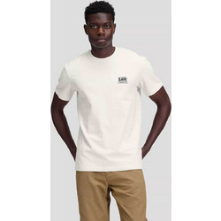 Lee(R) ανδρικό T-shirt με print Relaxed Fit Workwear - 112386358 Εκρού