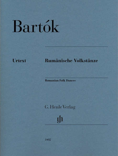 G. Henle Verlag Bela Bartok - Romanian Folk Dances