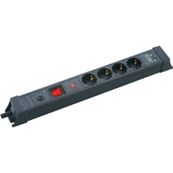 Πολύπριζο ασφαλείας 4 θέσεων SP-04S-USB με 2 θύρες USB και καλώδιο 3x1,5mm - AMA-10-3-6