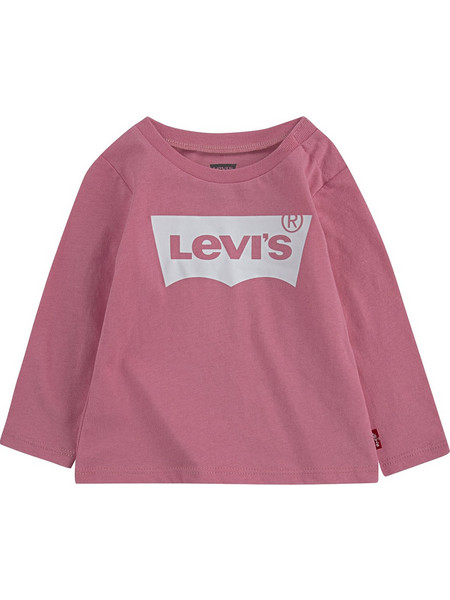 Levis Μπλούζα Core Ls Batwing Tee 1EA643-AHT Ροζ Κορίτσι