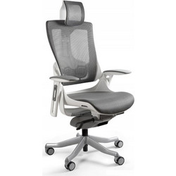 Wau 2 NW41 office chair, charcoal/white mesh W-709-W-NW41
