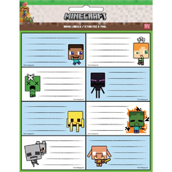 ΕΤΙΚΕΤΕΣ ΑΥΤΟΚΟΛΛΗΤΕΣ MINECRAFT (775-70046)