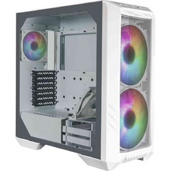 Cooler Master H500 HAF White Gaming Midi Tower Κουτί Υπολογιστή RGB με Πλαϊνό Παράθυρο