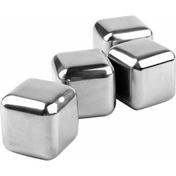 Σετ 4τμχ Ανοξείδωτα Παγάκια Επανχρ/να Metaltex 16-253504 - METALTEX - 16-253504