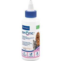 VIRBAC EpiOtic Ear Cleanser - ear care liquid for dogs and cats - 60 ml