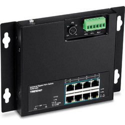 Trendnet TI-PG102F Managed L2 Switch με 8 Θύρες Ethernet 1000Mbps και 2 SFP θύρες