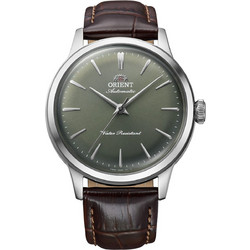 Orient Bambino 36 Ανδρικό Ρολόι Αυτόματο με Καφέ Δερμάτινο Λουράκι RA-BB0102E