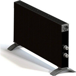 Kumtel HC-2947 Black Θερμοπομπός Δαπέδου 2500W με Θερμοστάτη