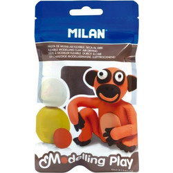 ΠΗΛΟΣ MODELLING PLAY ΚΑΦΕ100G MILAN